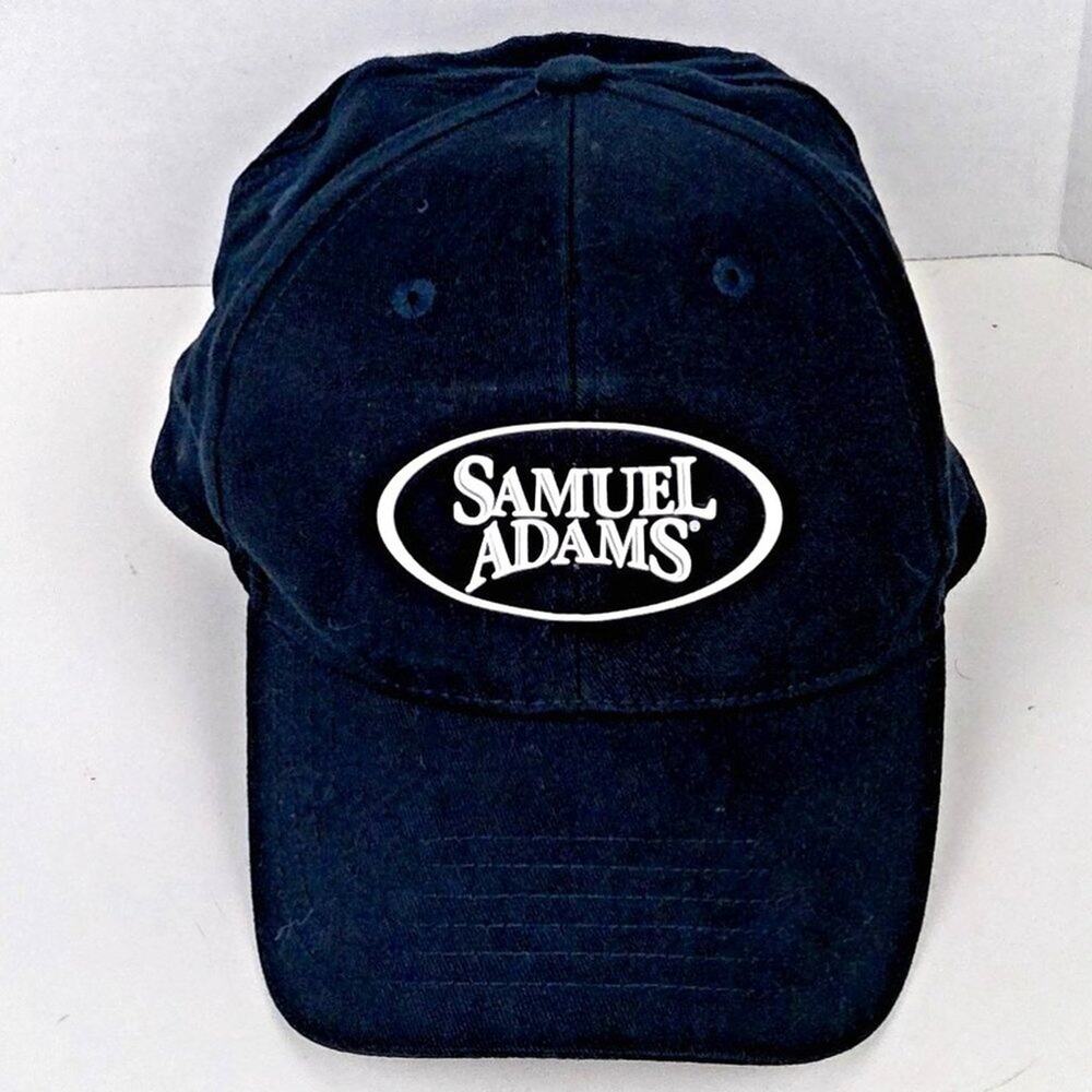 Samuel Adams Hat/Cap Brewer*Patriot Adjustable Blue Boston Beer Co Raised Print